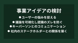 事業アイデア検討